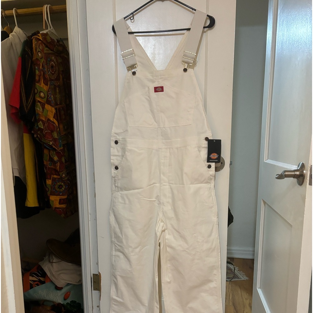 New White Dickies Painters overalls unisex 32x32
